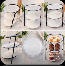 3 tier cupcakes desert stand