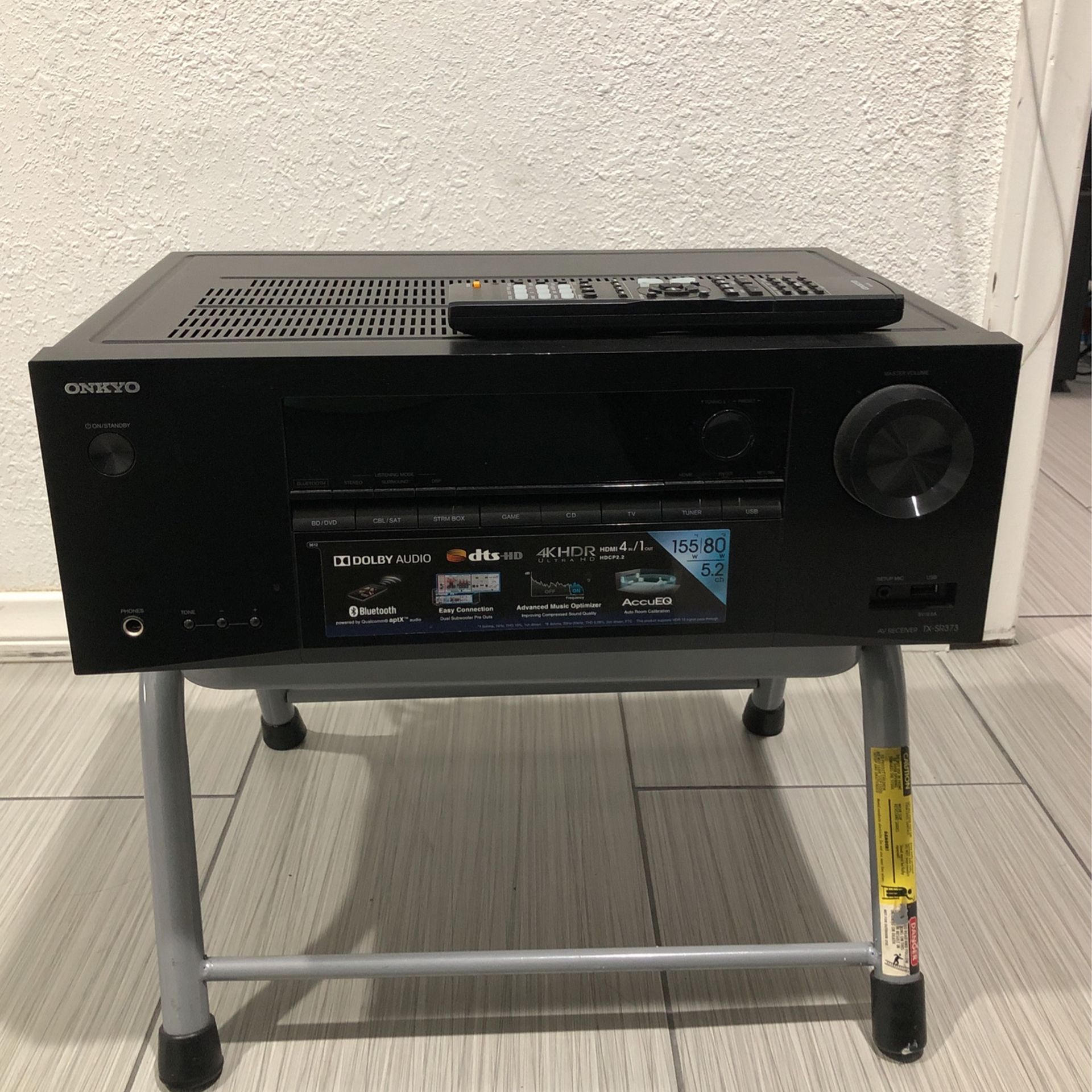 Onkyo Receiver Bluetooth .Tx-sr373 .