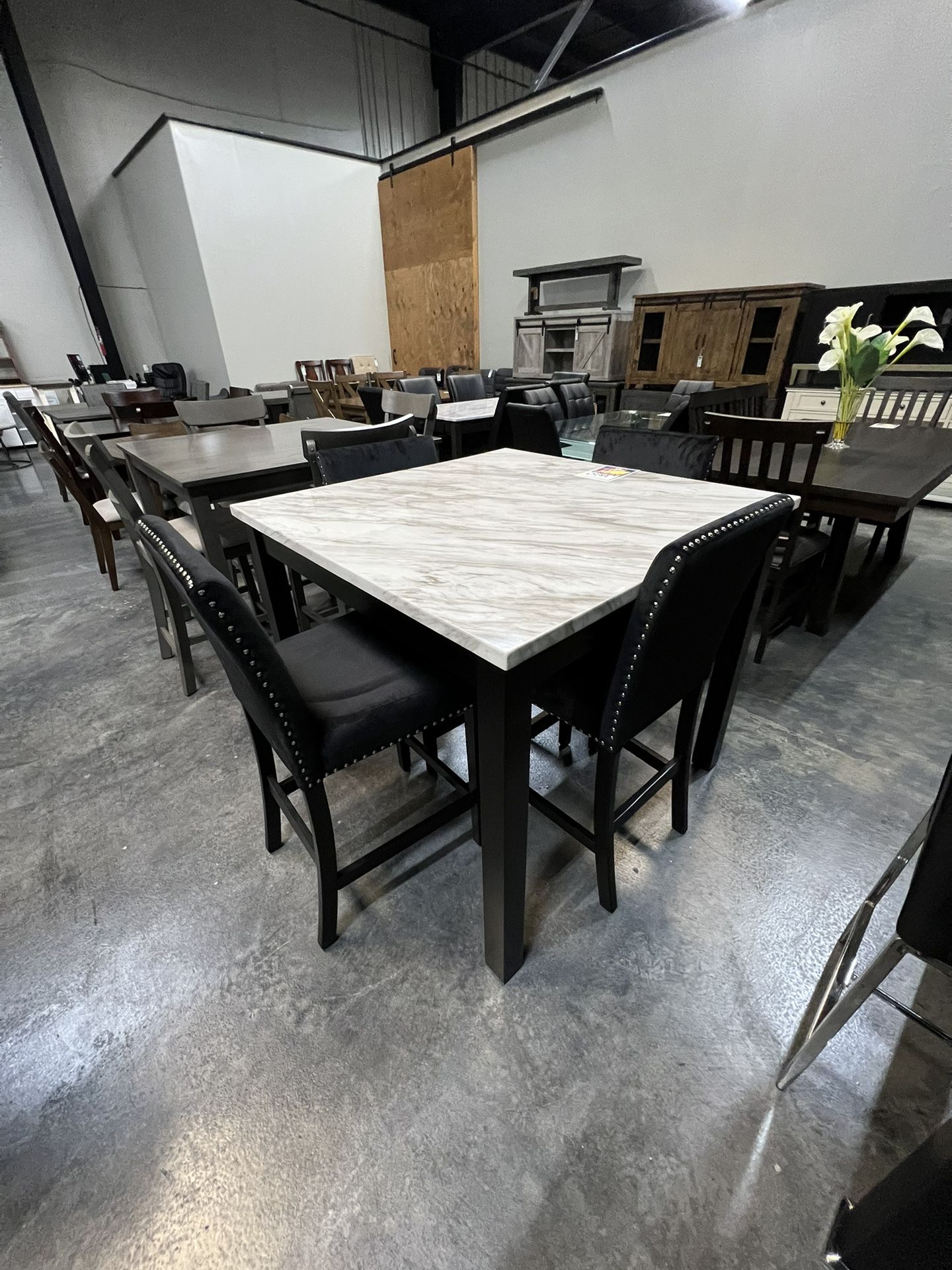 5 Pc Counter Height Dining Set