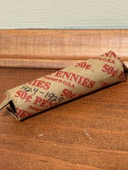 1924–1929 Lincoln Wheat Penny Roll