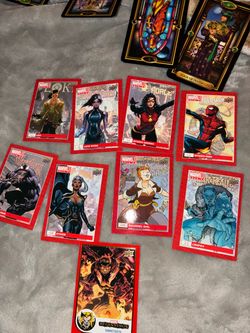 Marvel Upper Deck Trading Cards Lot