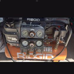 Ridgid Five in one contractor air compressor