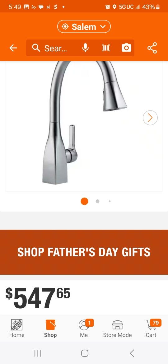 New! Delta Mateo I8 Kitchen Faucet