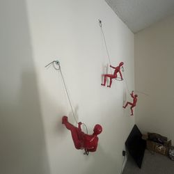 Rock Climbing Wall Art Sculptures 