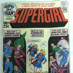 Super DC Giant S-24 DC Supergirl - 1971 