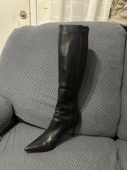 CHRISTIAN LOUBOUTIN Pumppie Botta 85 Boot in Black (8.5)