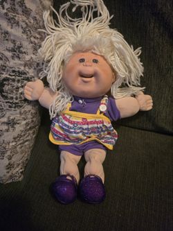 Rare Cabbage Patch Snacktime Doll Vintage 1995