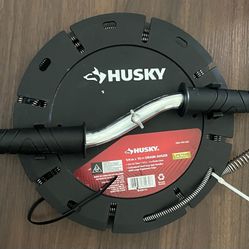 Husky Auger 1/4 in. x 15 ft. Drain Openers Plumbing Snakes And Augers 82-970-111