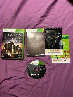 Halo Reach Xbox 360 Complete with Inserts