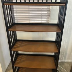 📚Wooden 5 Shelf Ladder Shelf - Moving Sale