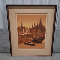 FRAMED  WALTON  BUTTS  PRINT