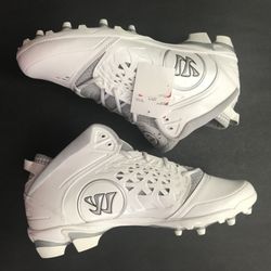 Adonis men’s athletic shoes cleats size 14 white