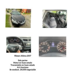 Only Parts Car Nissan Altima 2017 