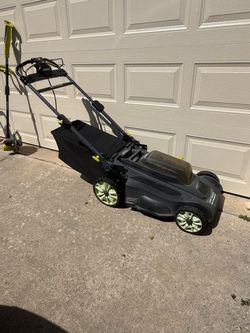 I have this mower like new condition $140 with charger