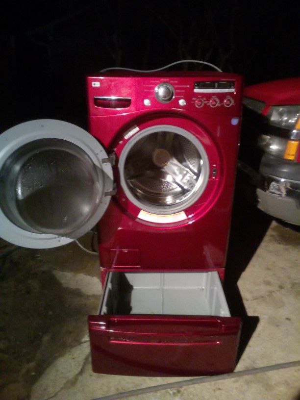 LG Washer With Drawer