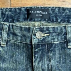 Authentic Balenciaga Boot Cut Denim