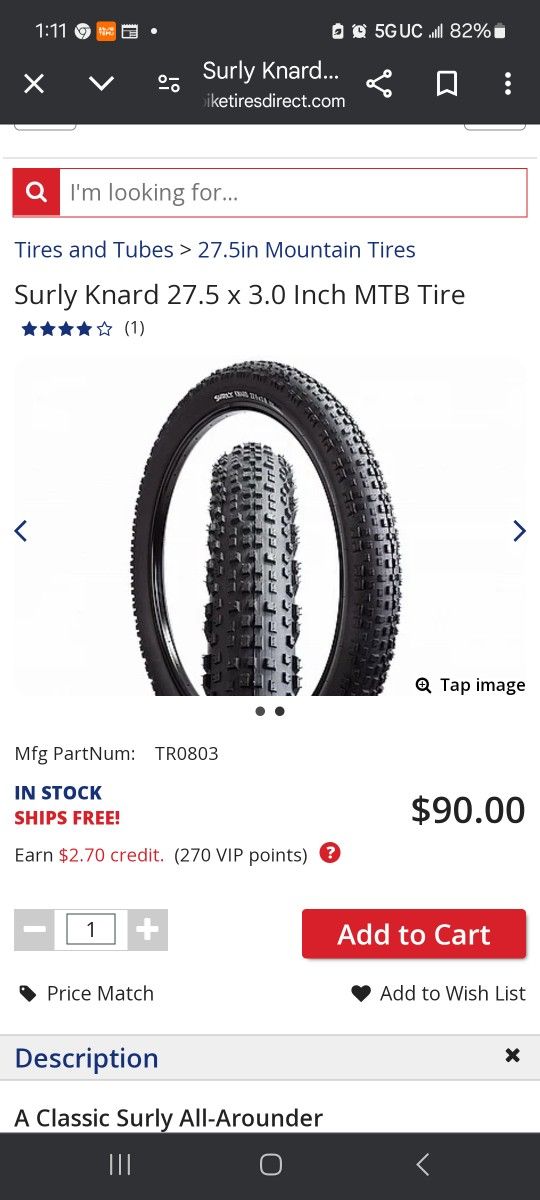 Mountain Bike Tires