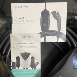 LECTRON - 15 AMP Portable Ev. Charger