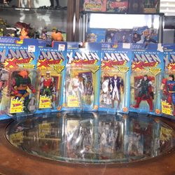 6 Toybiz ‘The Uncanny’ X-Men Figures New And Sealed