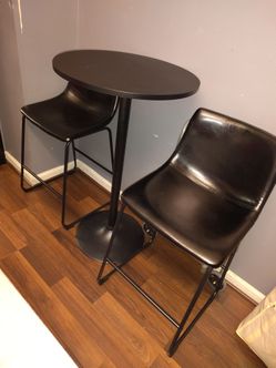Upholstered bar stools set