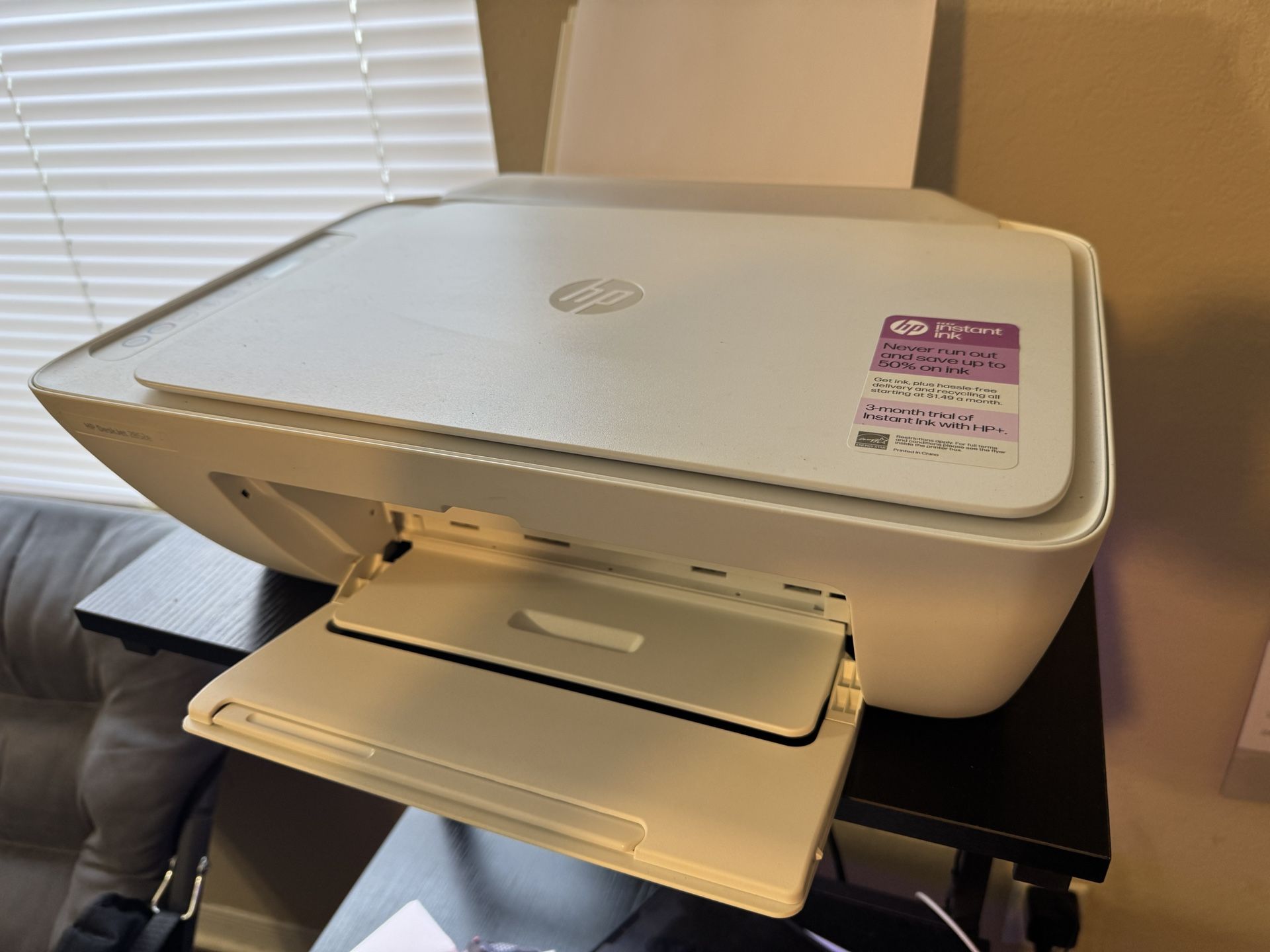 HP DeskJet 2852e Color Printer Copier Scanner