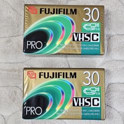 FUJIFILM PRO VHSC TC-30 VIDEOCASSETTES FOR CAMCORDERS - 2