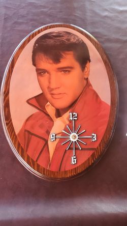 Vintage Elvis clock