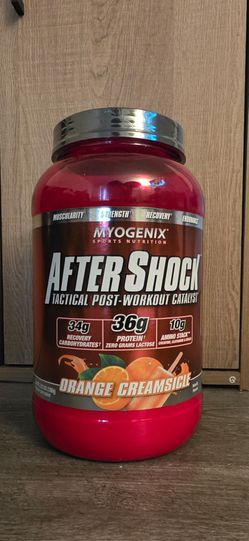 Myogenix After Shock Tactical Post-Workout Catalyst – Orange Creamsicle, Protein Recovery Powder