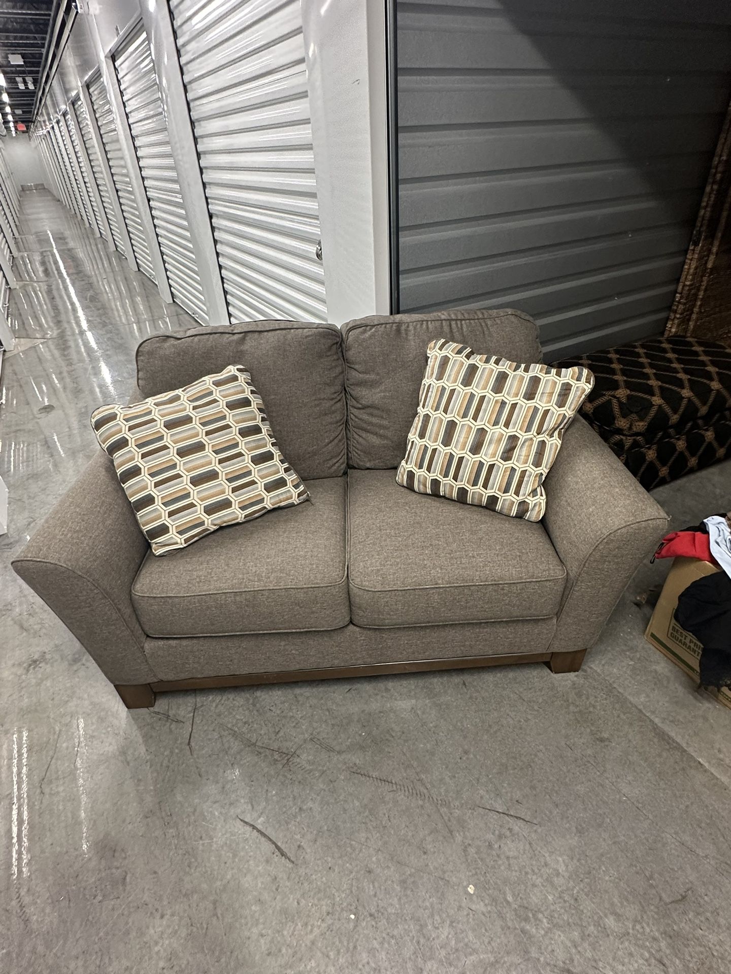 Ashley Furniture Grey Loveseat