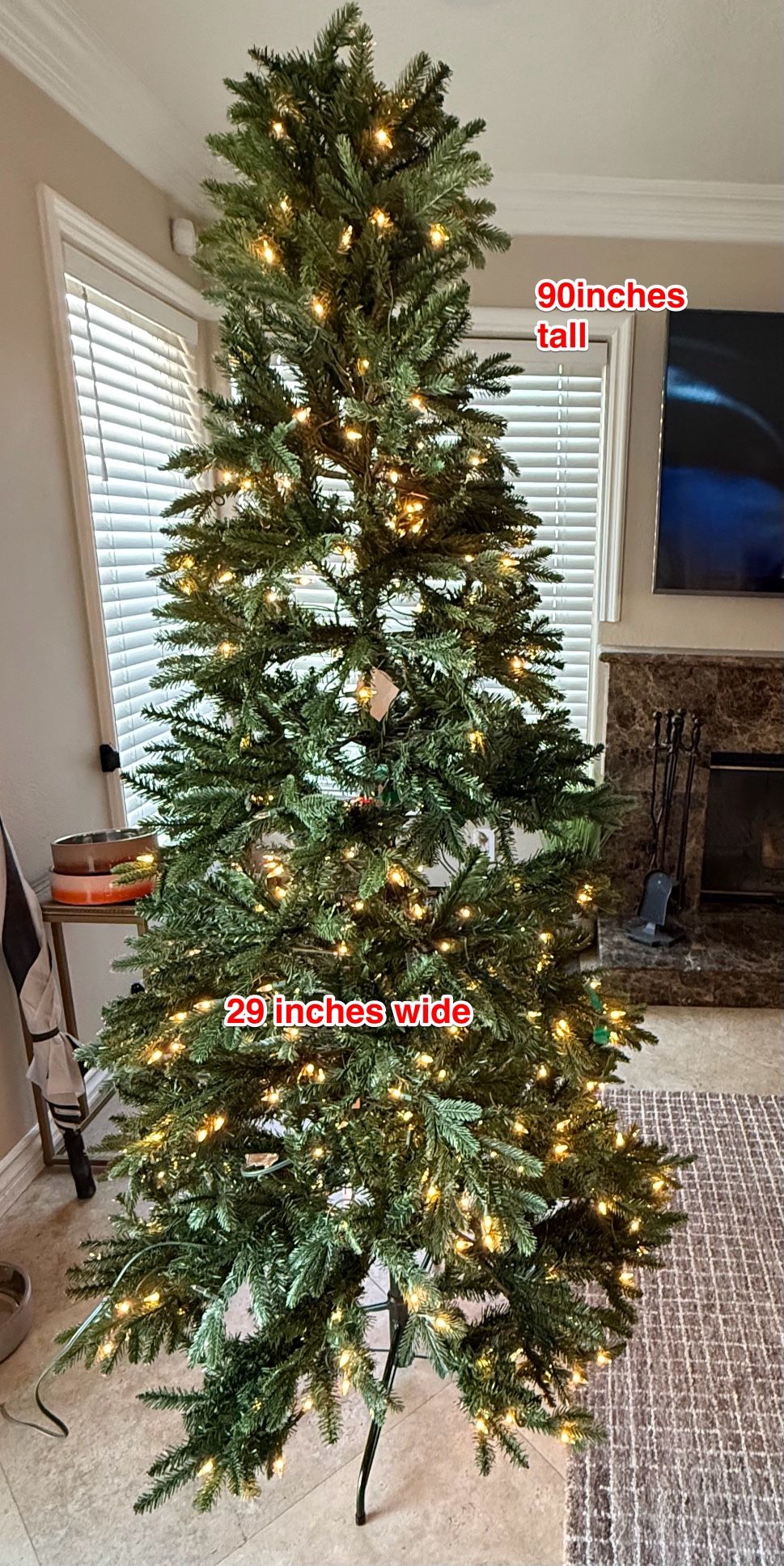 Pre Lit Christmas Tree. Brand New