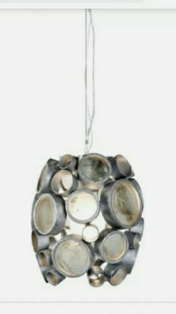Varaluz Lighting 165M01NV Fascination 1-Light Mini Pendant Nevada Silver