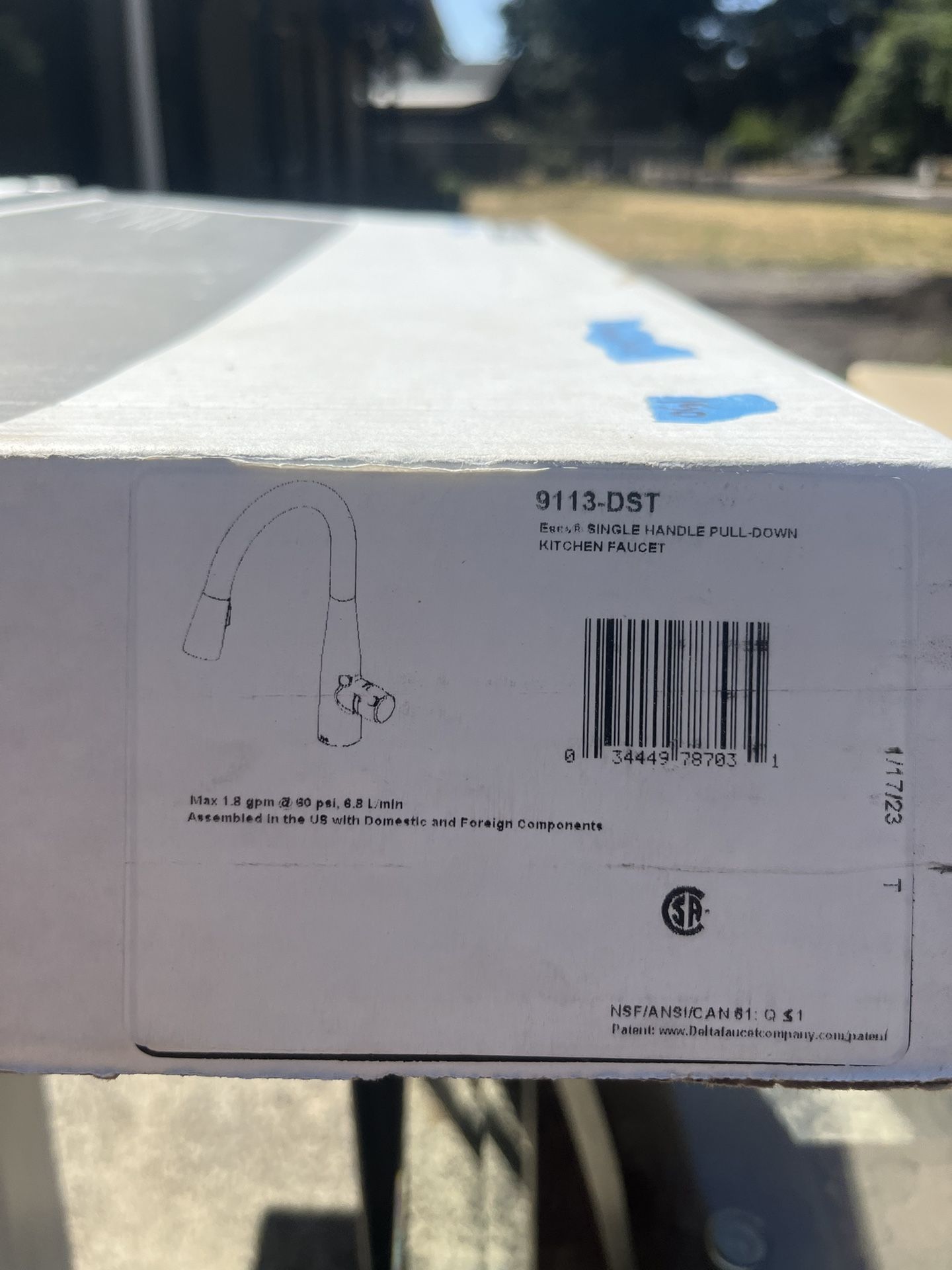 Delta Kitchen Faucet $90.00