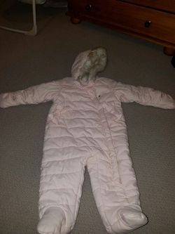 Snowman baby suit