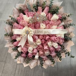 Rose Bouquet Ramo Buchon 