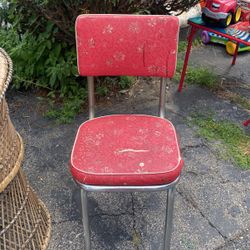 Vintage Red Chair 