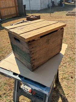 Vintage Wood Apple Crate