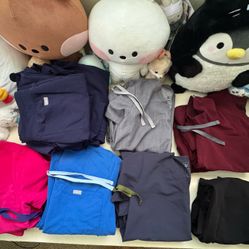 FIGS Scrub Top Bottoms Set 