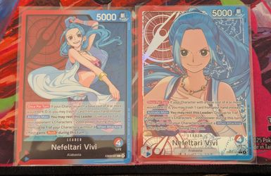 EB03 One Piece Nefeltari Vivi EB03-001 Alt Art Alternative Super Rare Secret Rare Heroines Card Game