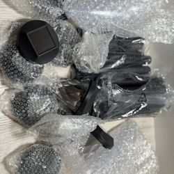 8 Pack Solar Lights Outdoor, Solar Pathway Lights with Great Pattern, Waterproof Auto On/Off Solar Powered Light for Outside Yard Garden Walk