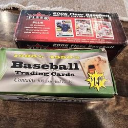 Assorted Baseball Cards 