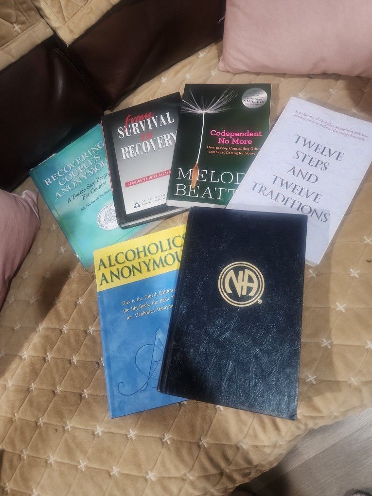 Recovery Books/NA & AA 12 STEPS & For Couples