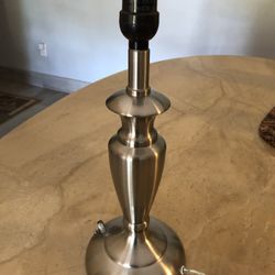 Table Lamp Stainless Steel 