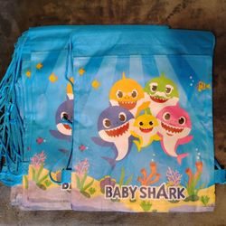 Baby Shark Tote Bags lot of 12 