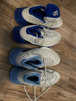 7Y Under Armour Curry High-Top Basketball Sneakers – 2 Pairs