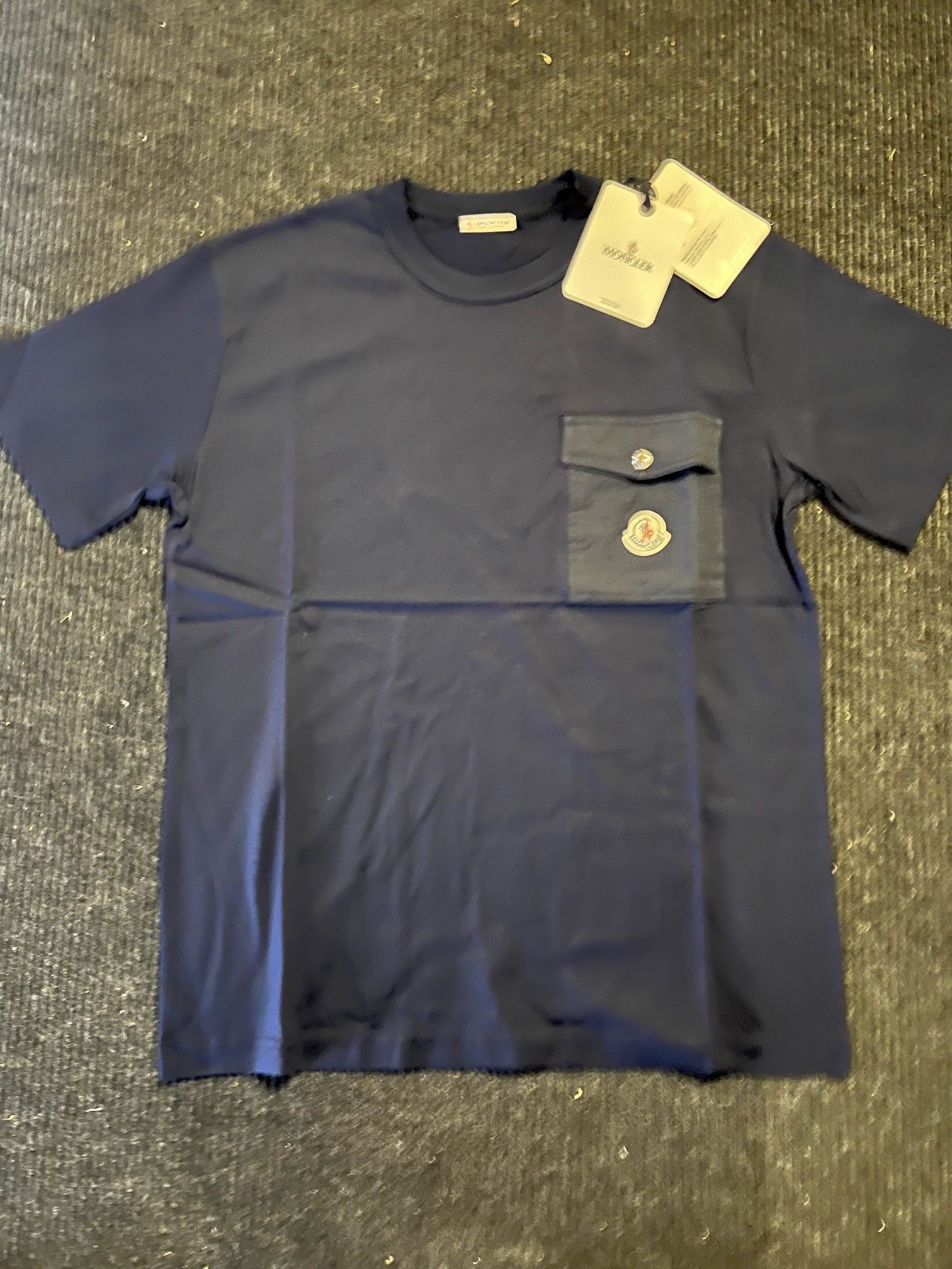 Moncler Dark Blue Tee