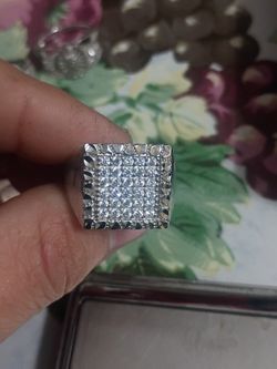 Silver 9.25 Ring Size 11 Real 