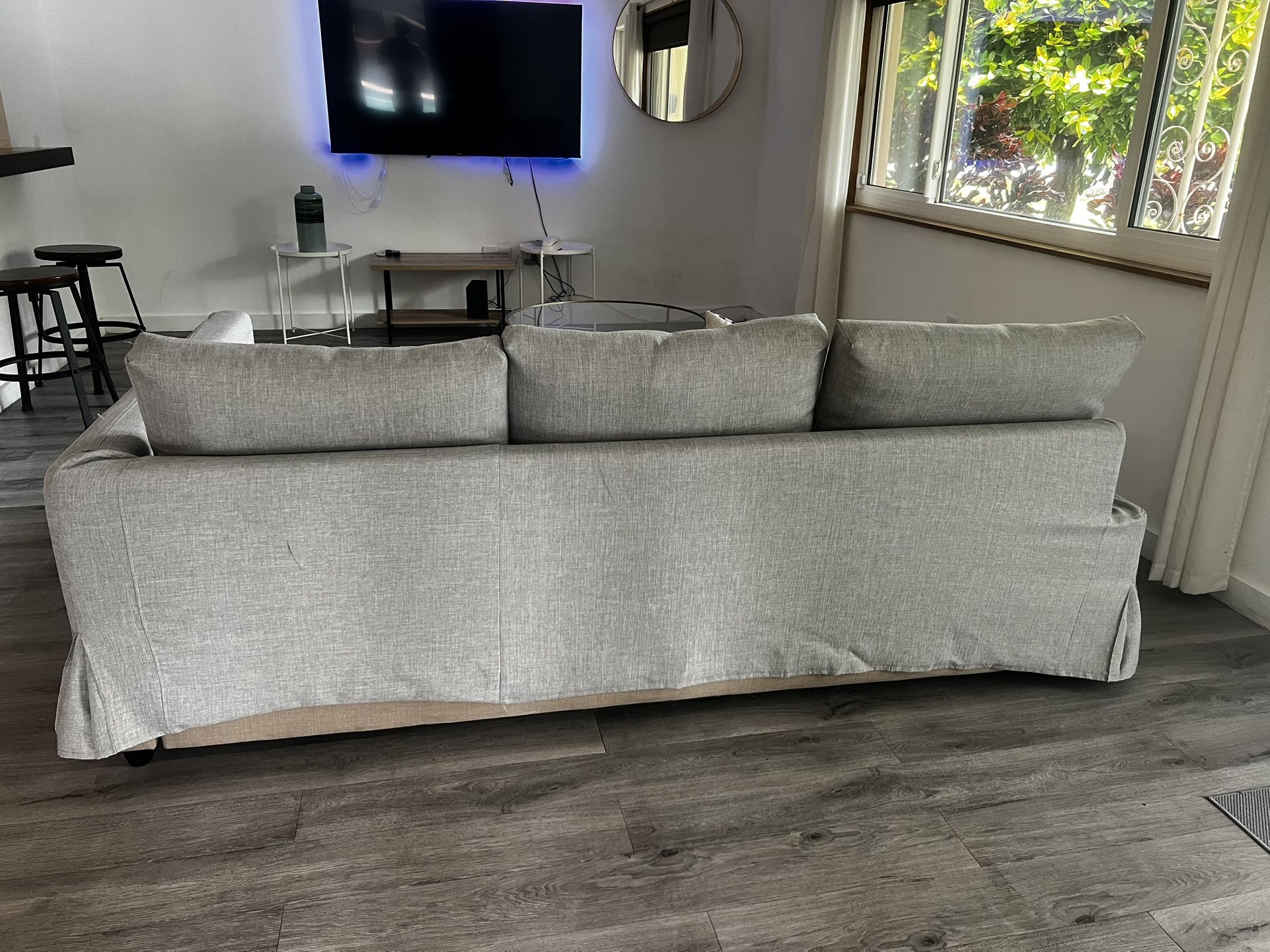 Gray Sofa Bed Couch – $130 – Must Go June 29 or 30