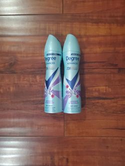Degree Advanced 72H Body Heat Activated Dry Spray Antiperspirant Deodorant: LAVENDER & WATERLILY Scent; 3.8 oz Each (2 For $10)