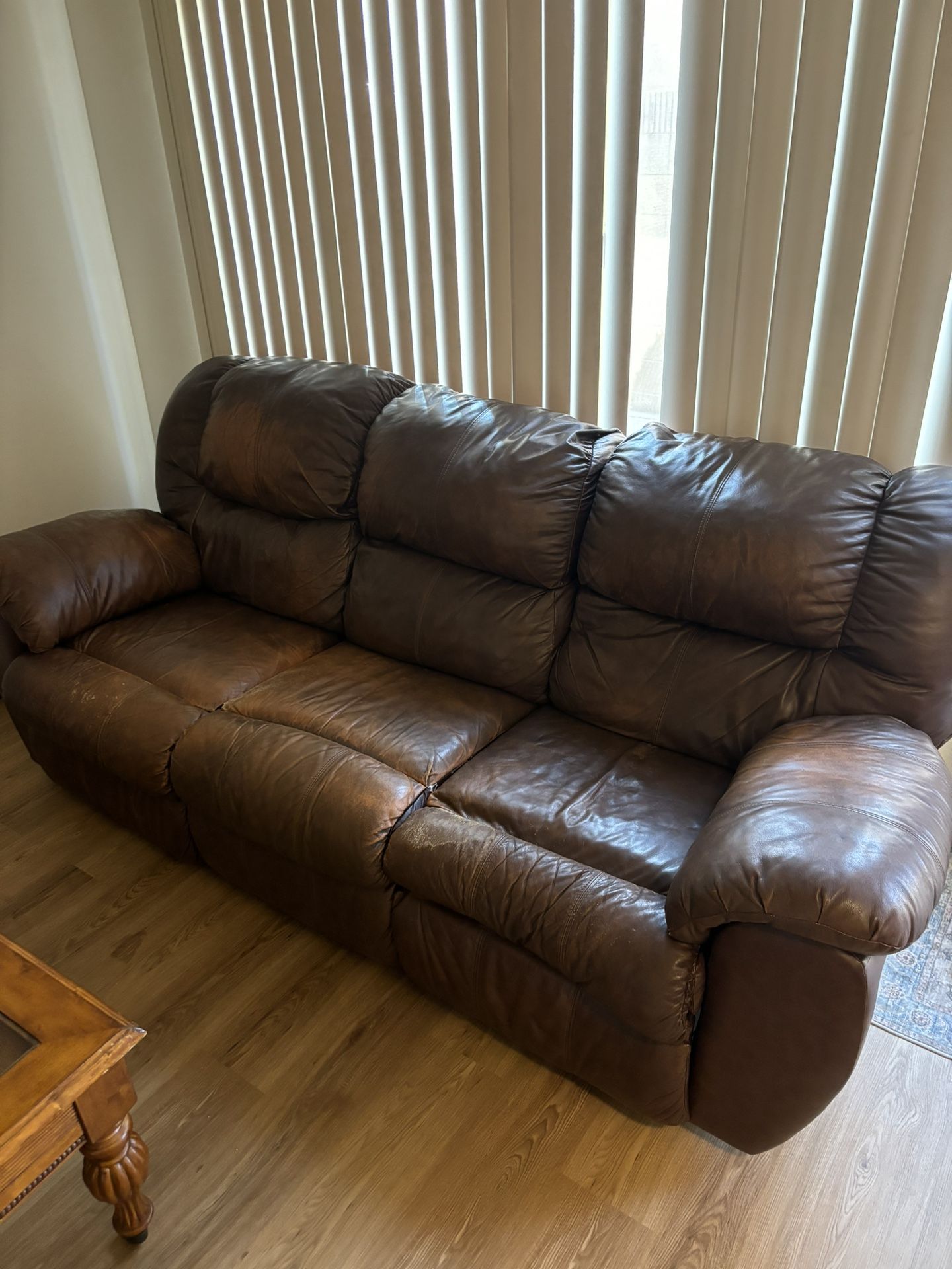 Leather Couch