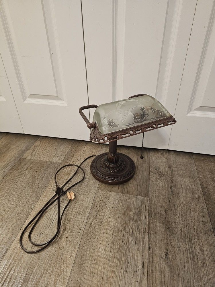 Vintage Bankers Lamp